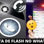 Alerta de flash no WhatsApp - aprenda como ativar.